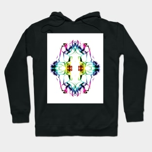 Unique and organic Smoke Art Abstract design Hoodie